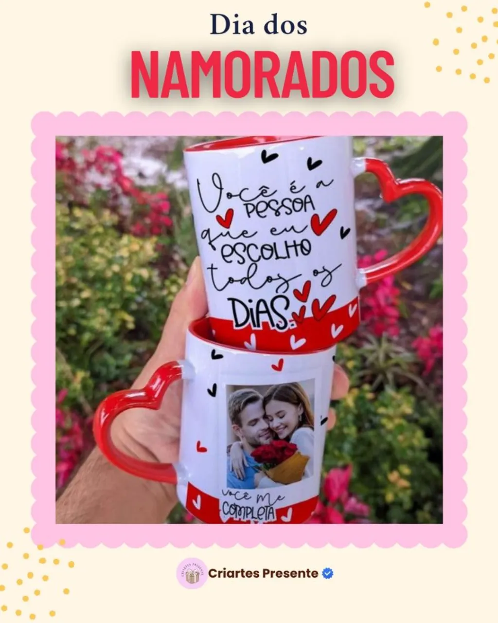 Dia dos namorados presentes personalizados