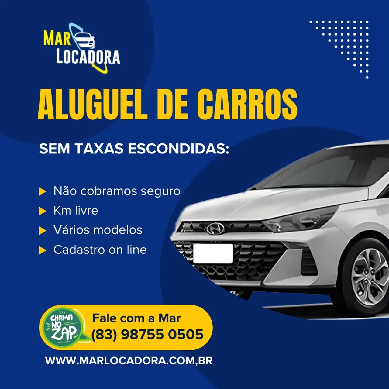Aluguel de carros em João Pessoa