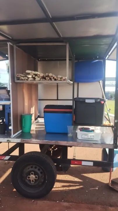 Carretinha caldo de cana 