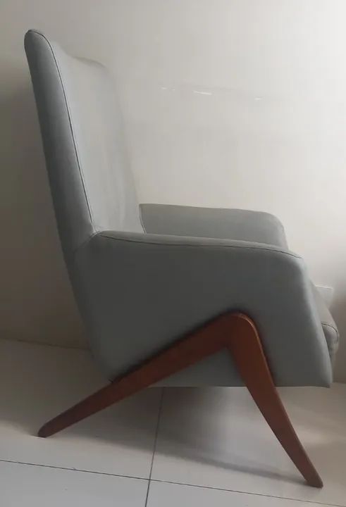 Poltrona Bari cinza - Foto 2