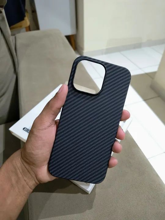 Capas "fibra de carbono" iPhone 14 pro Max 15 pro max - Foto 5