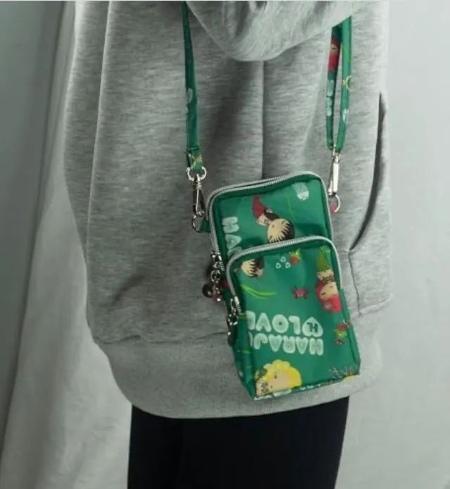 bolsa transversal - verde