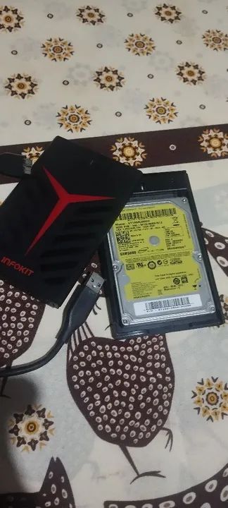 HD Externo Samsung 1TB já com suporte  - Foto 2