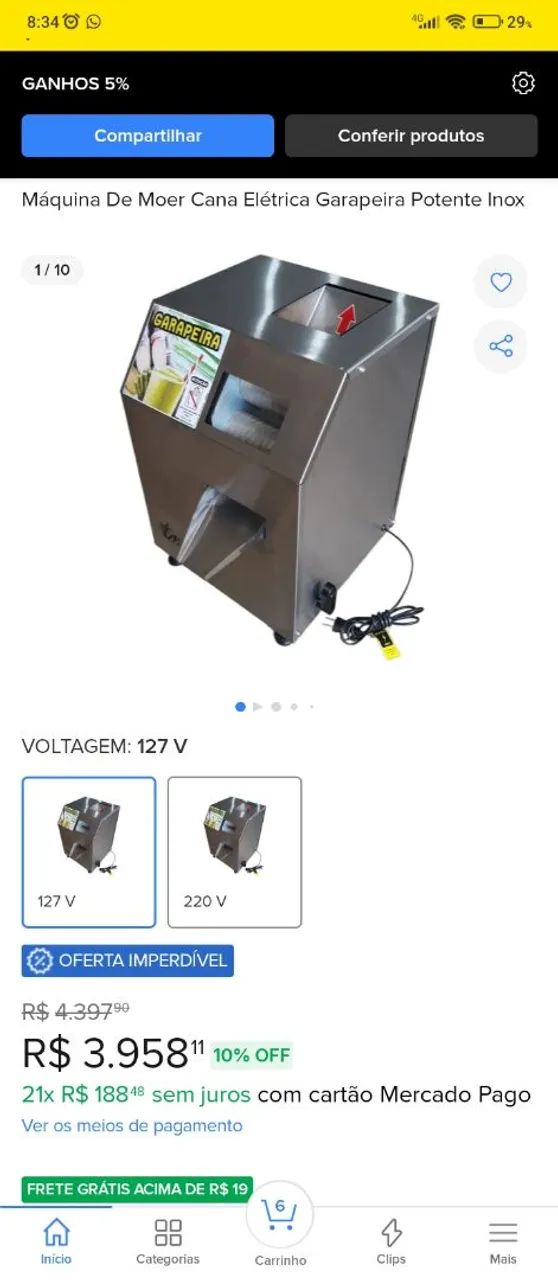 MÁQUINA DE CALDO DE CANA GARAPEIRA  - Foto 2