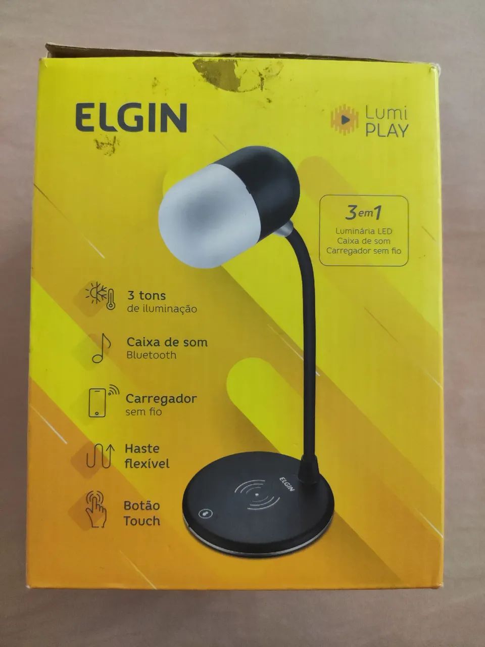 Luminária USB Elgin nova