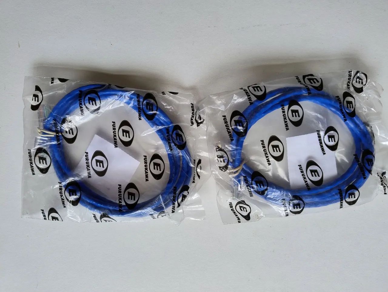 Kit Com 2 Patch Cord Azul Cat,5e Furukawa 35100019 1,5MTs - Foto 2