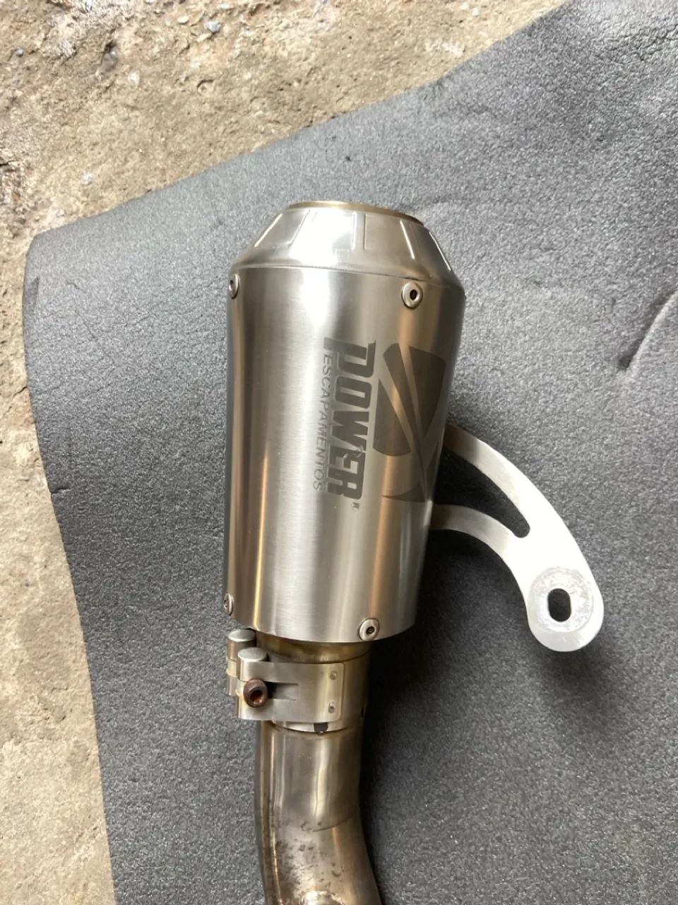 Escapamento MT09 power full inox  - Foto 5