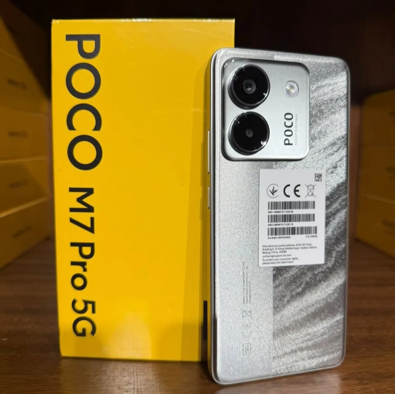 Poco M7 Pro 5G NFC 256/08 Novo Global Entrega Grátis + Brindes