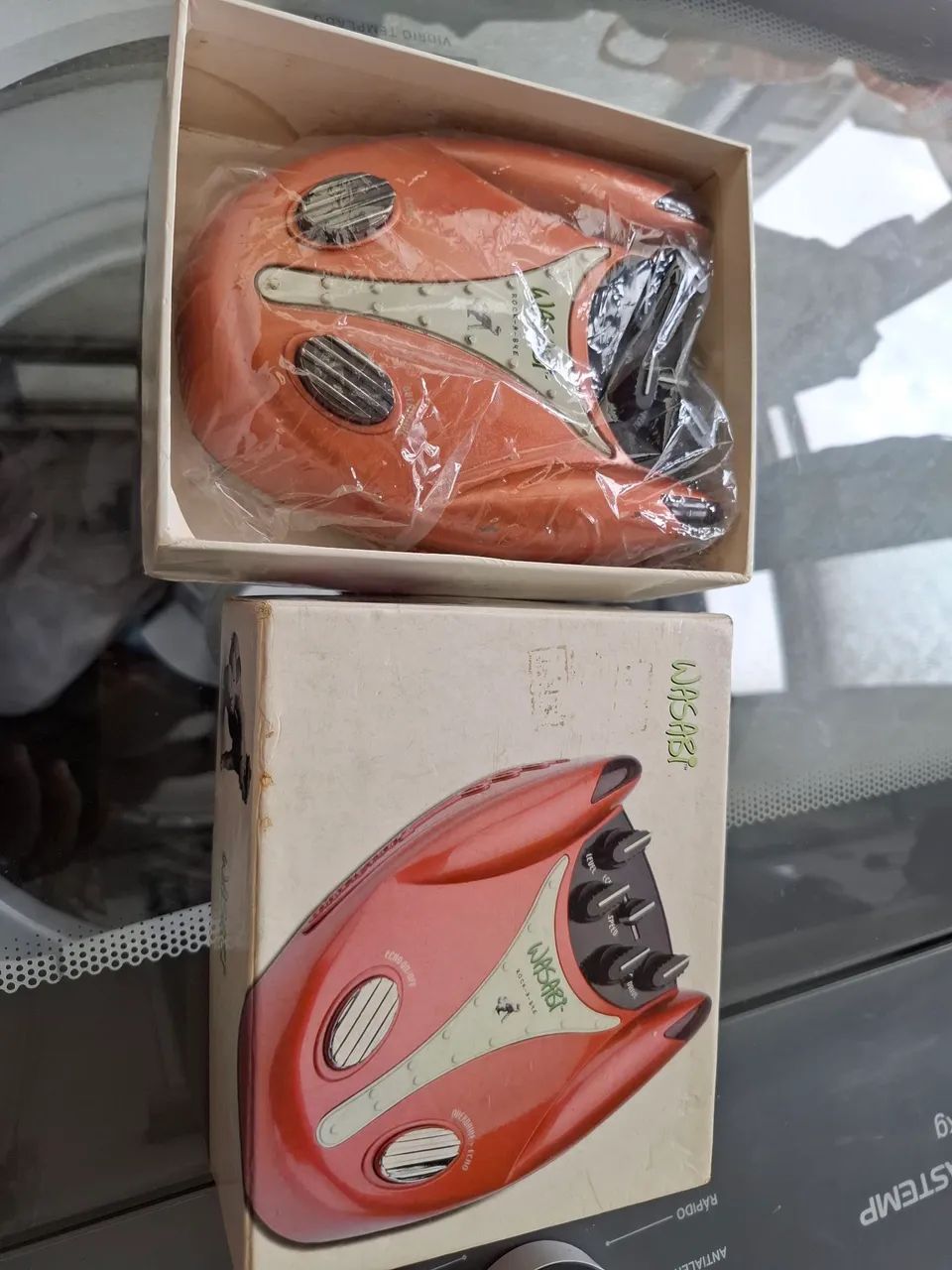 Pedal Danelectro Wasabi Rock a Bye Overdrive e Tape Delay