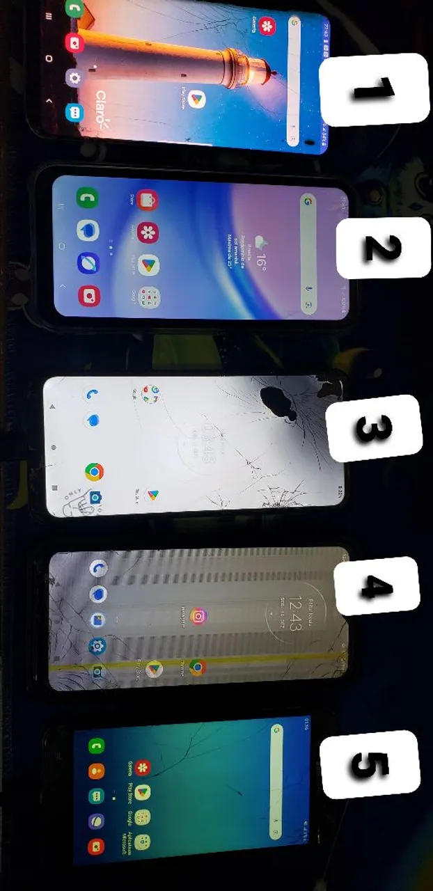 Celulares usados barato/ troco