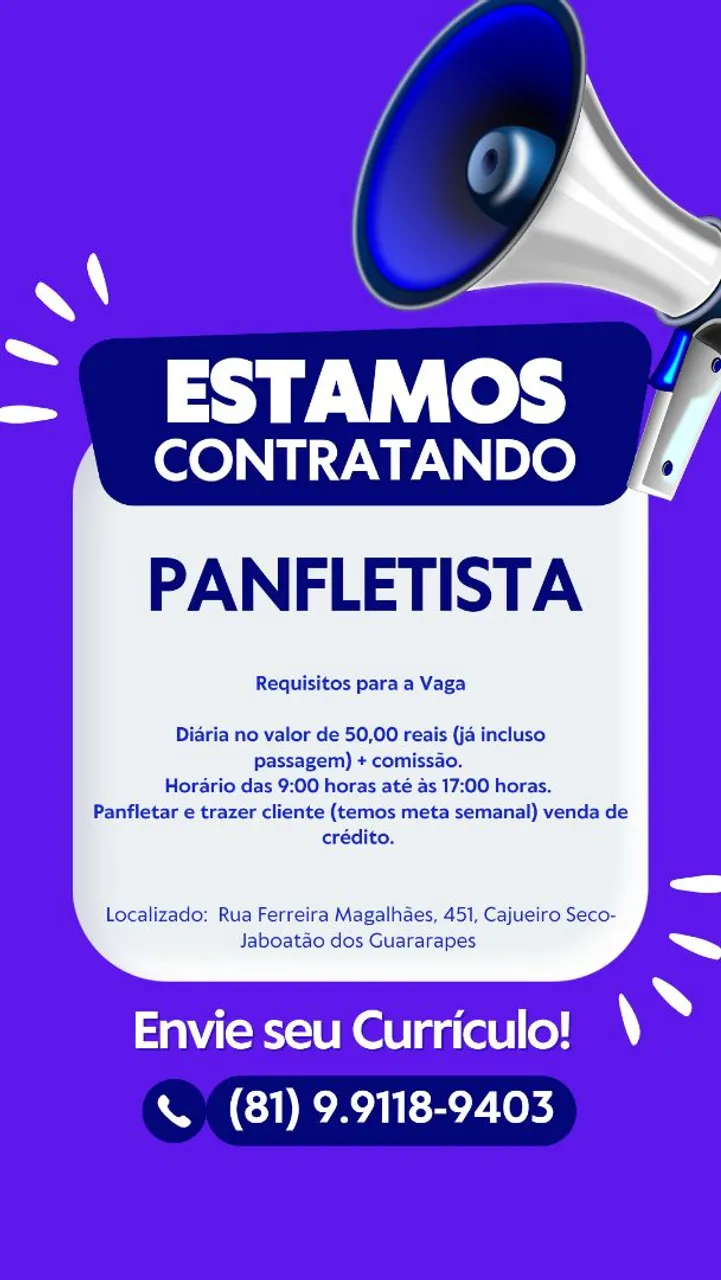 Vaga de Emprego