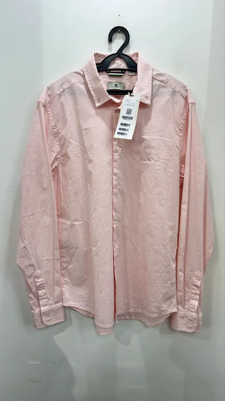 Camisa Reserva enxuto Rosa  - Foto 2