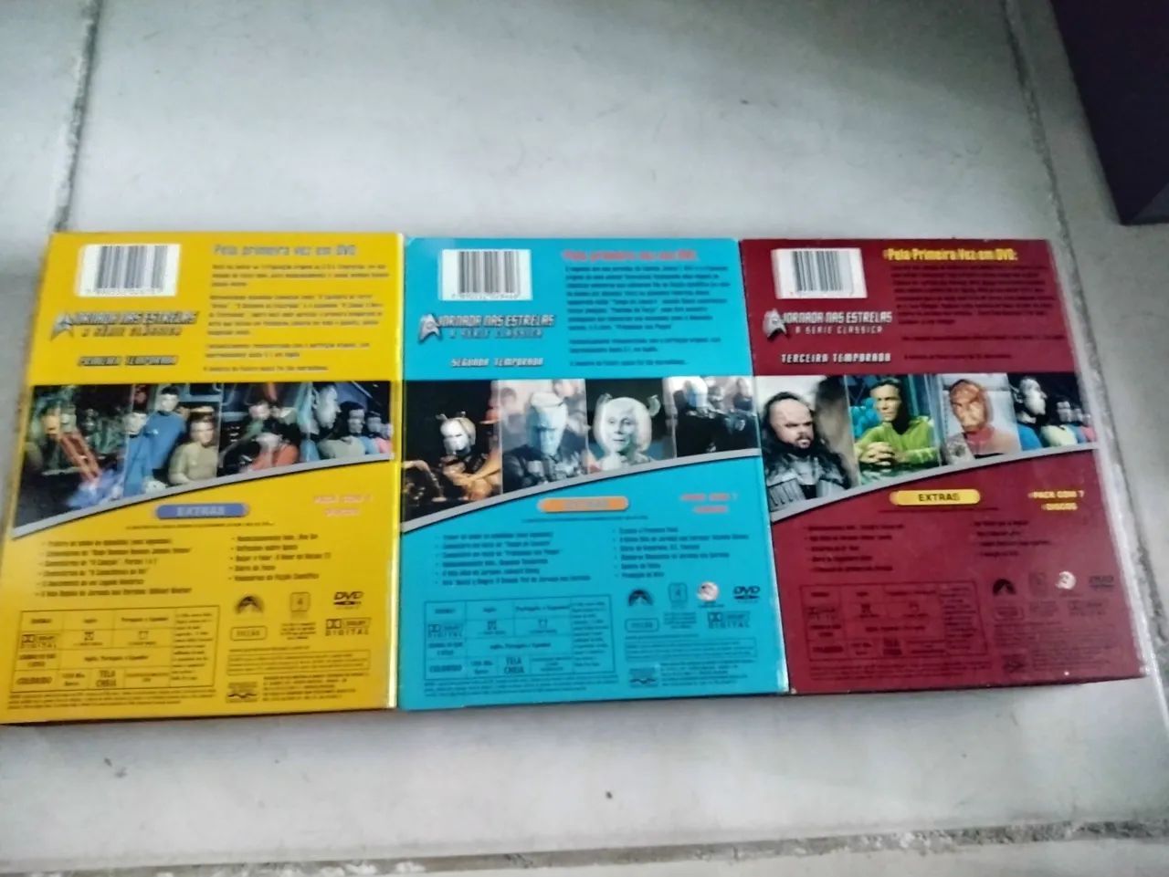 Box Dvds Jornada nas Estrelas - A Série Clássica Completa - 3 Temporadas - Foto 4