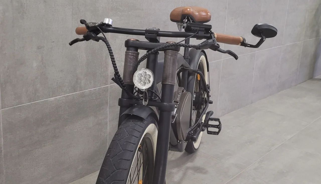 Bicicleta Elétrica - Estilo Vintage - Foto 2