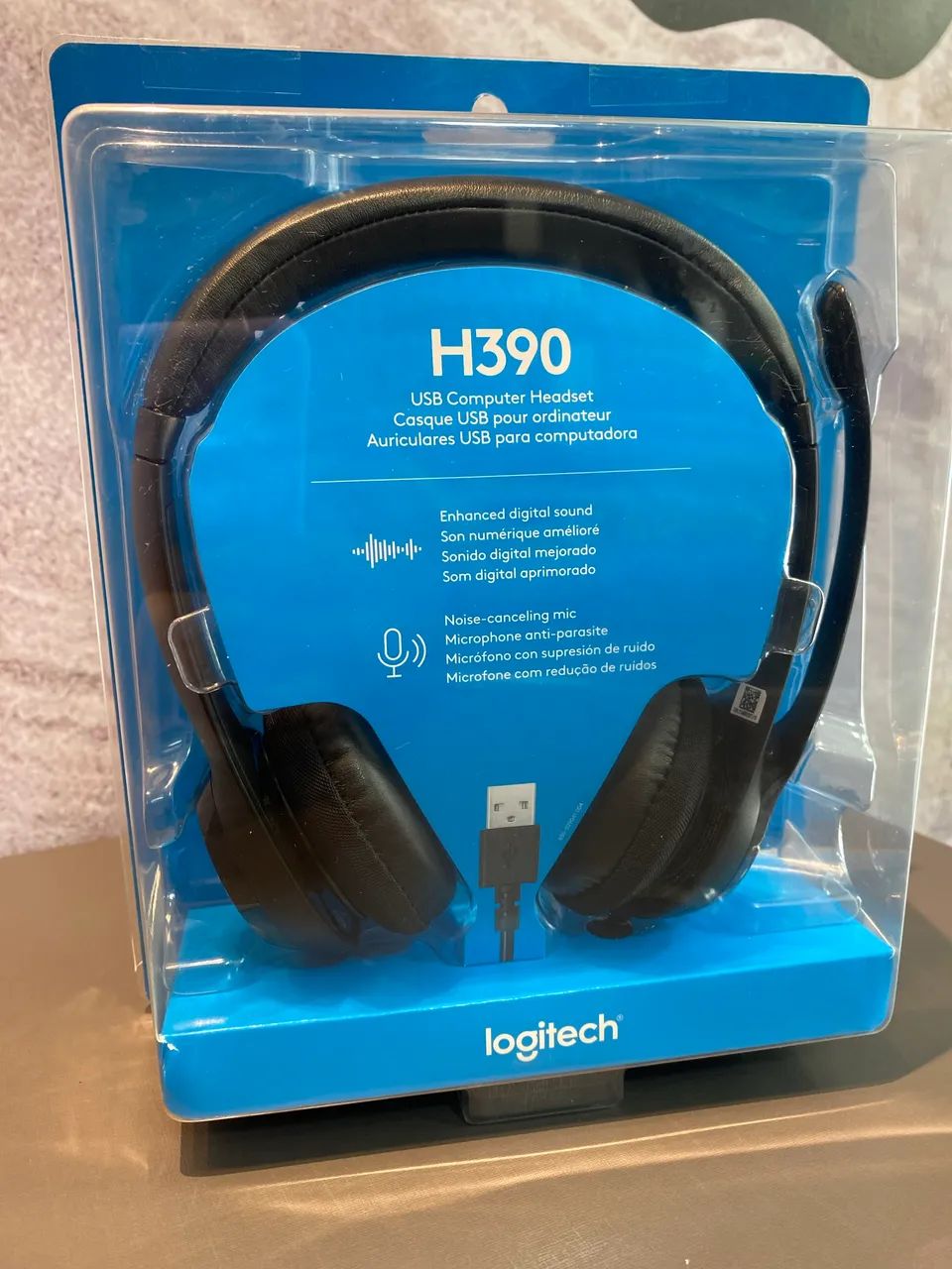 Headset USB Logitech H390.