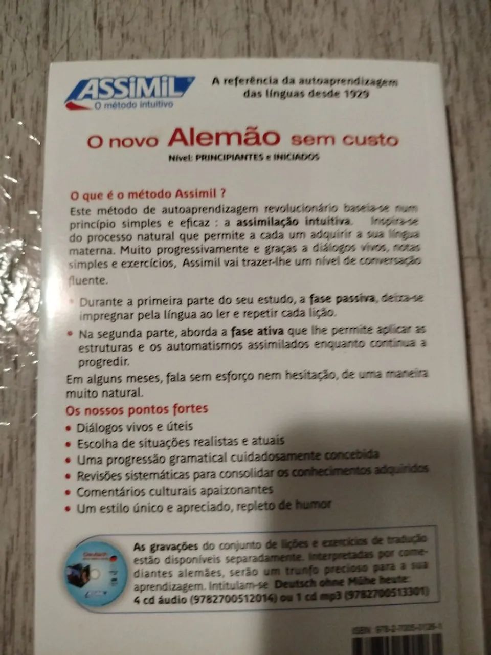 Curso raro Alemão método Assimil com áudio. - Foto 2