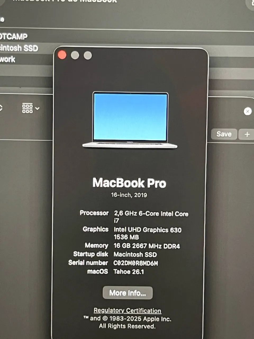 Macbook Pro Retina Display 16 polegadas Cinza Grafite em perfeito estado SSD 500GB - Foto 6