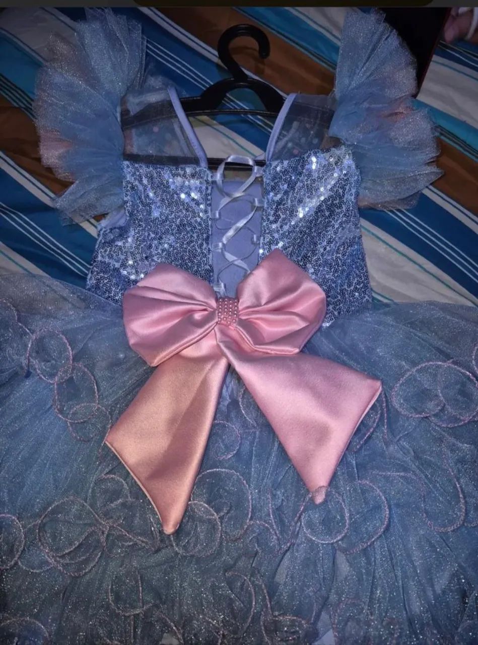 Vestido Infantil Stitch  - Foto 5