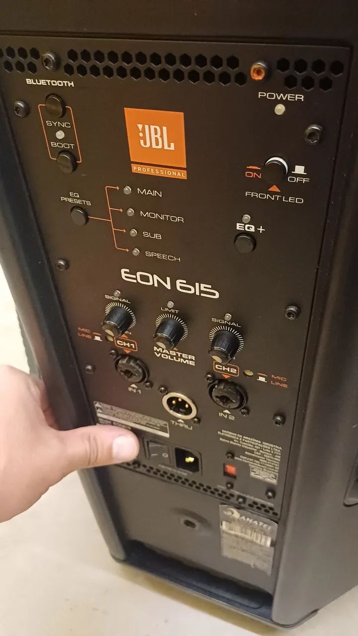 Par de caixas de Som JBL EON 615 - Foto 5