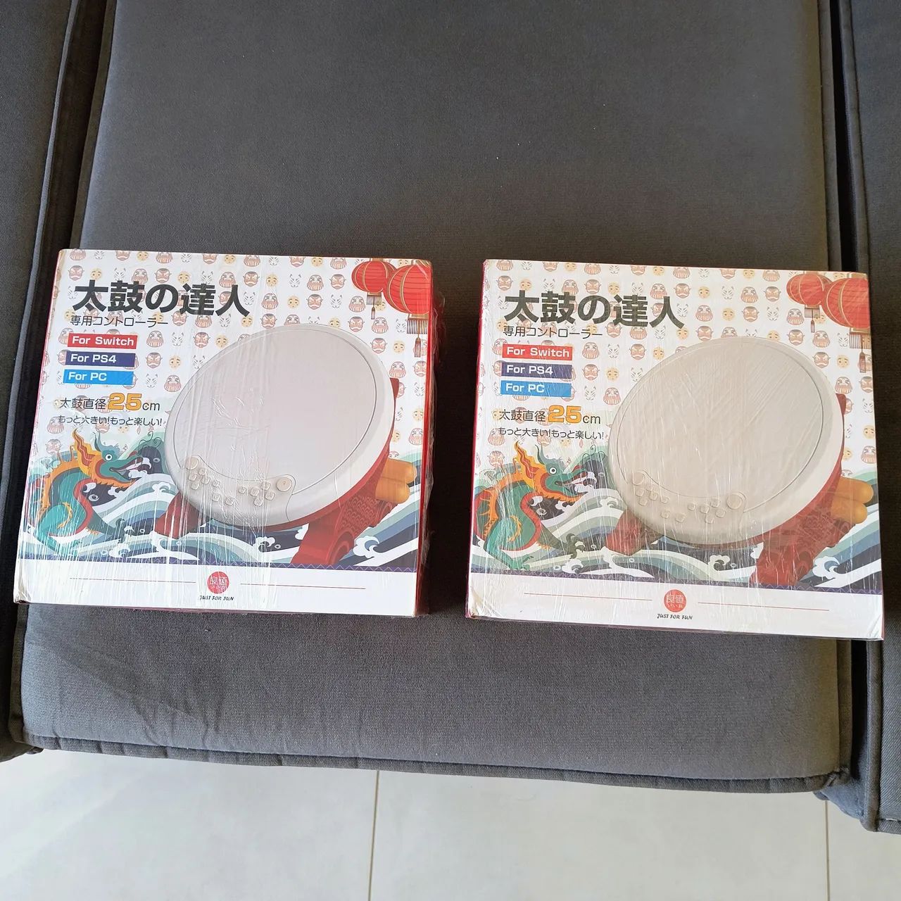 Controlador Taiko no Tatsujin para Switch/PS4/PC - Novo!