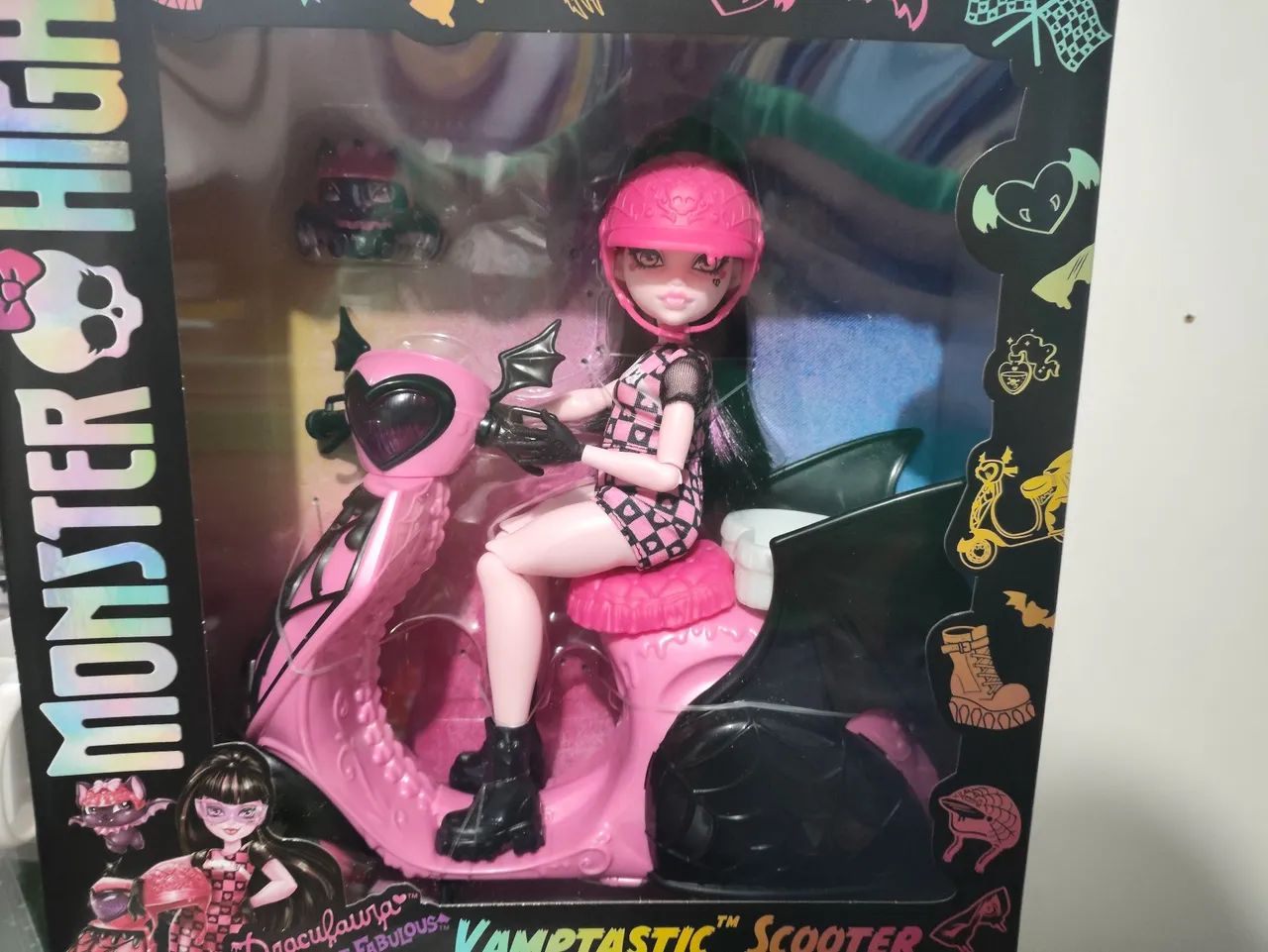 Monster high Draculaura Vamptastic Scooter  - Foto 4