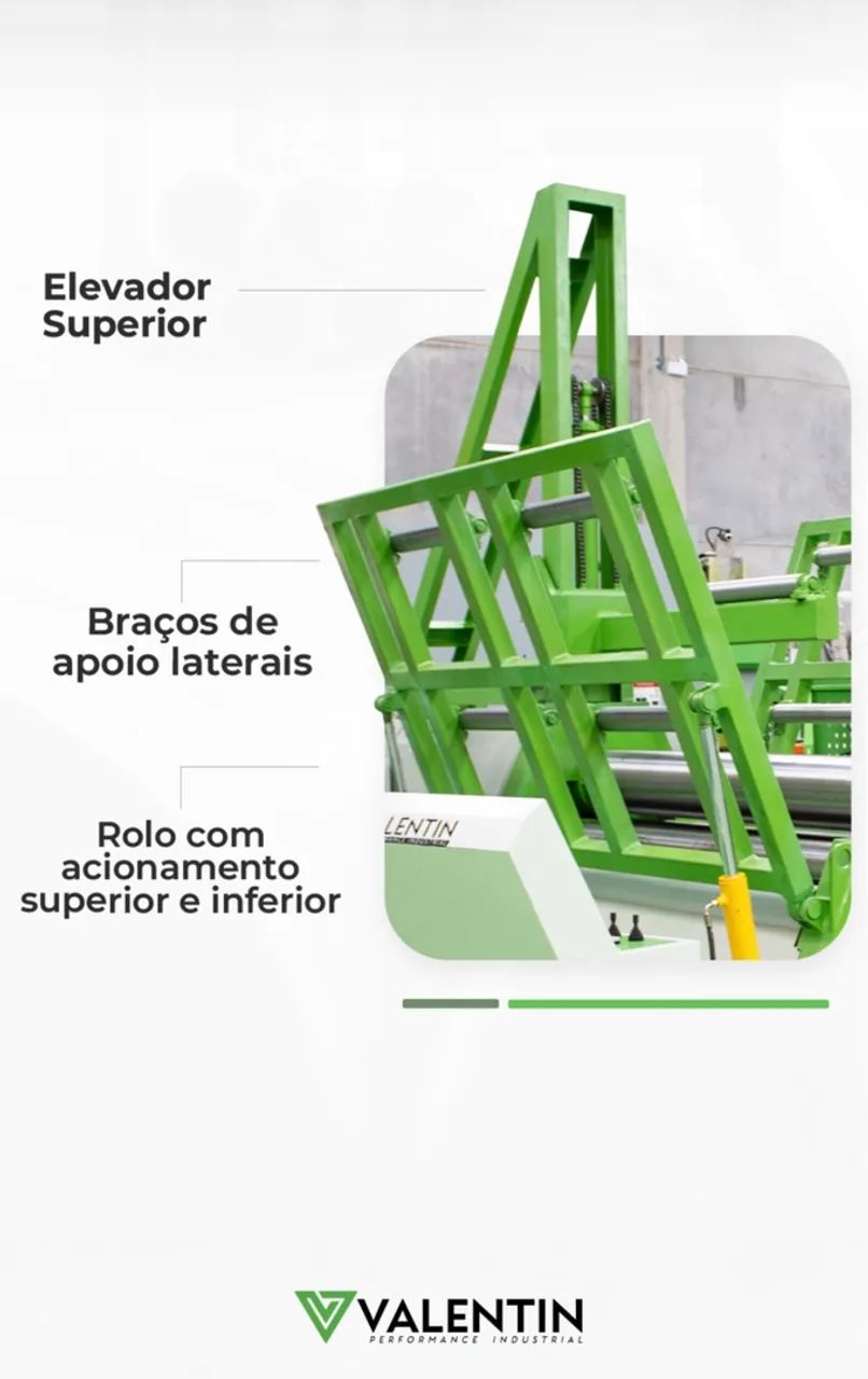 Calandra CNC com inicial- 4 rolos  - Foto 2