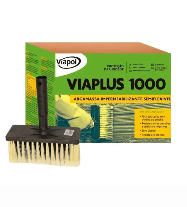 ViAPLUS 1000 - Argamassa Polimérica Viapol 18kg 
