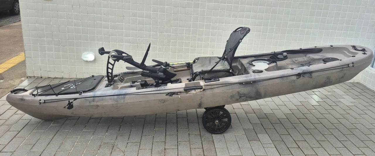 Caiaque de pesca AS400 Cruise com pedal