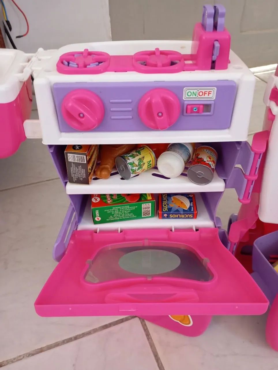 Geladeira de brinquedo 64595959643522122