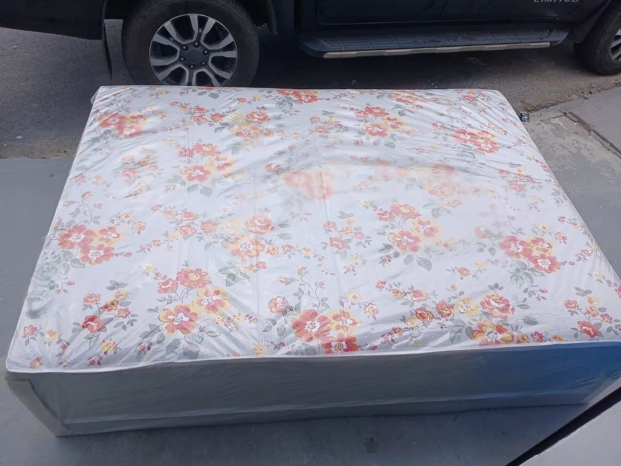 Cama Casal Alta Espuma 13cm-Nova R$490- ENTREGA GRÁTIS  - Foto 4