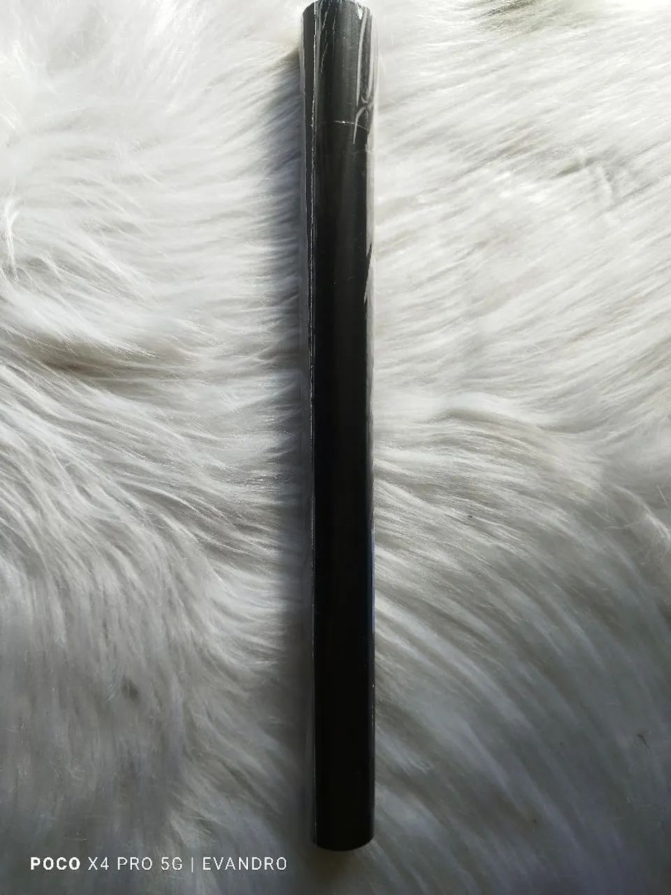 Papel adesivo preto fosco  - Foto 2