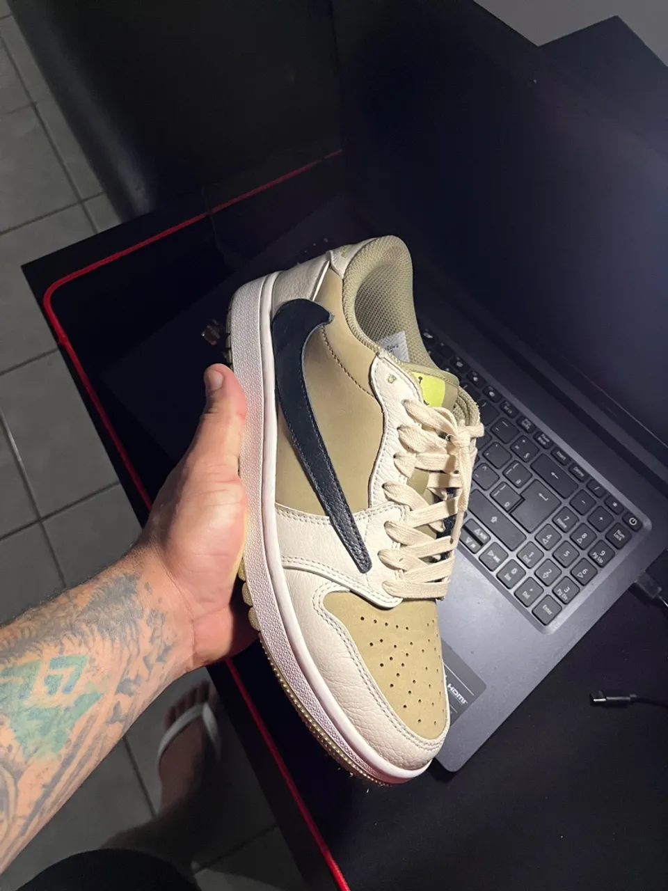 Jordan 1 low og Tavis scott golf