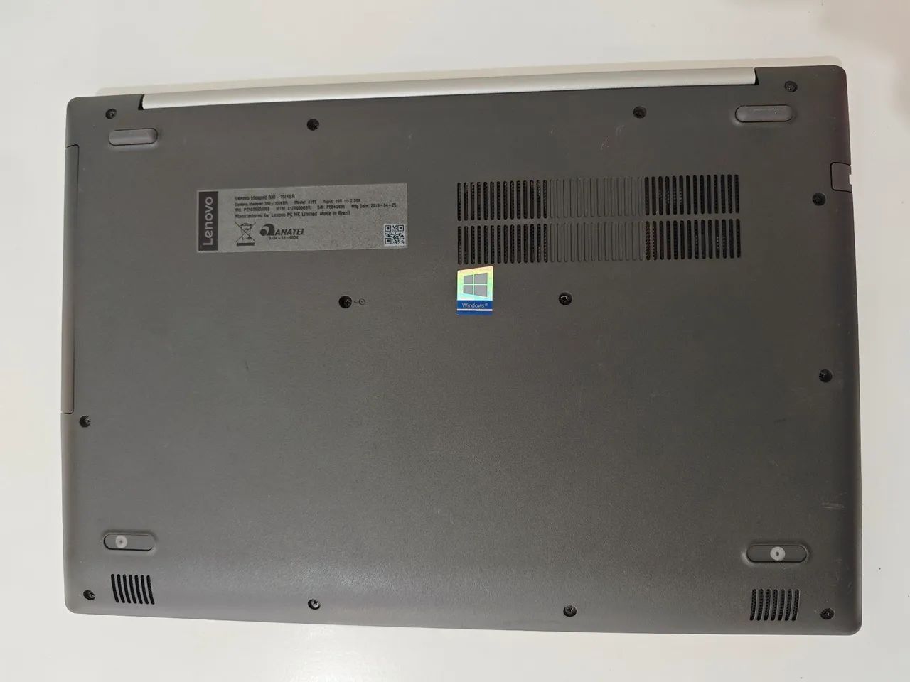 Notebook Lenovo Ideapad 330 Intel Core i3-7200U, 8 GB RAM, SSD 120 GB e HD de 1 TB. - Foto 4