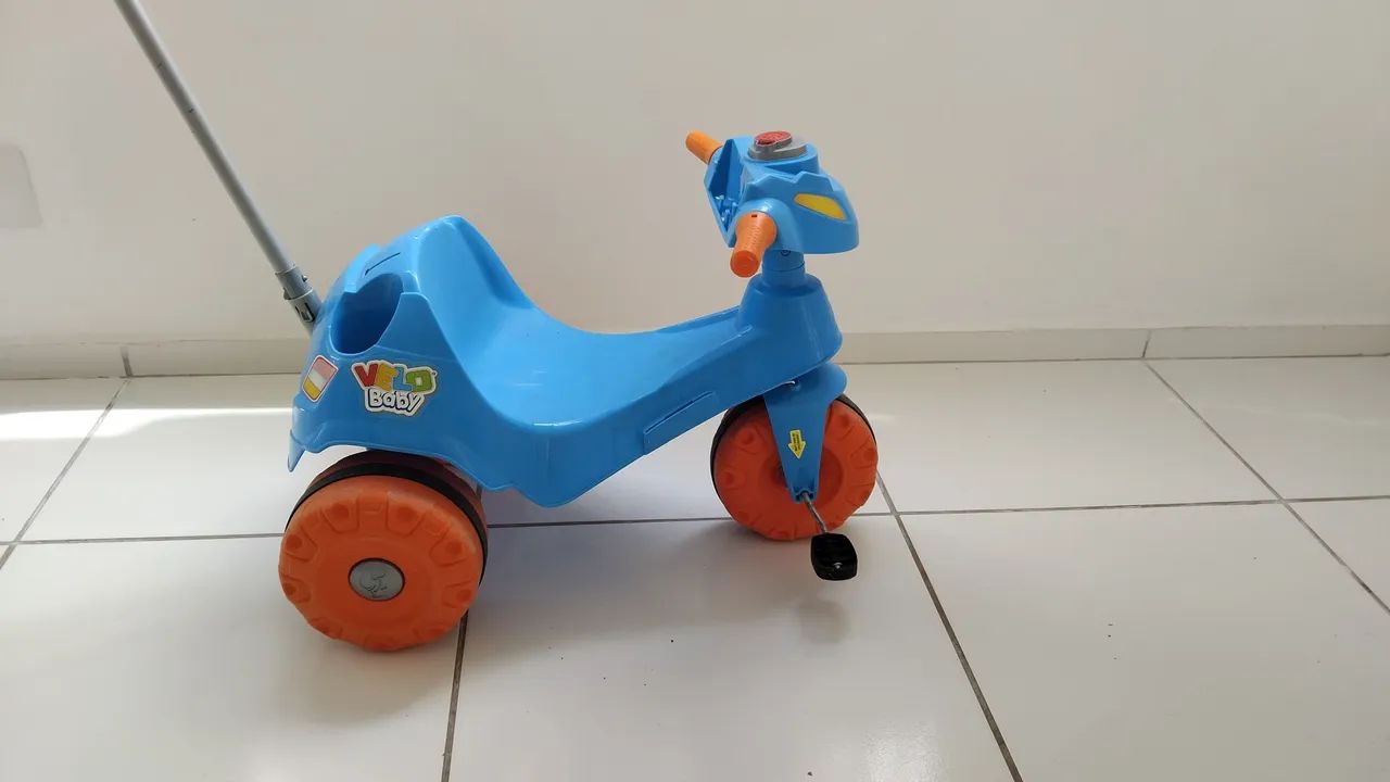 Gangorra Infantil com Empurrador - Vilo Baby - Foto 2