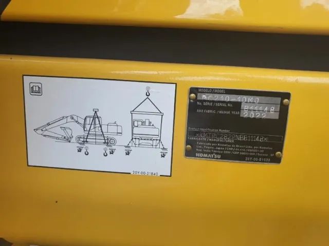 escavadeira Komatsu PC210 4x4 diesel ano 2022 - Foto 6