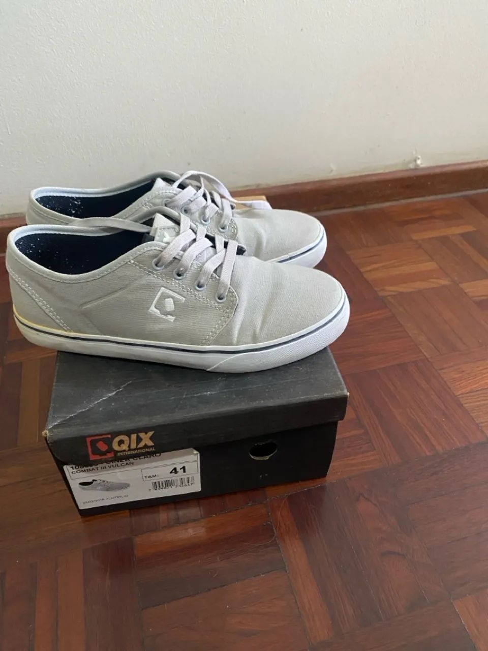Tênis QIX Cinza - Tamanho 41 - Foto 3