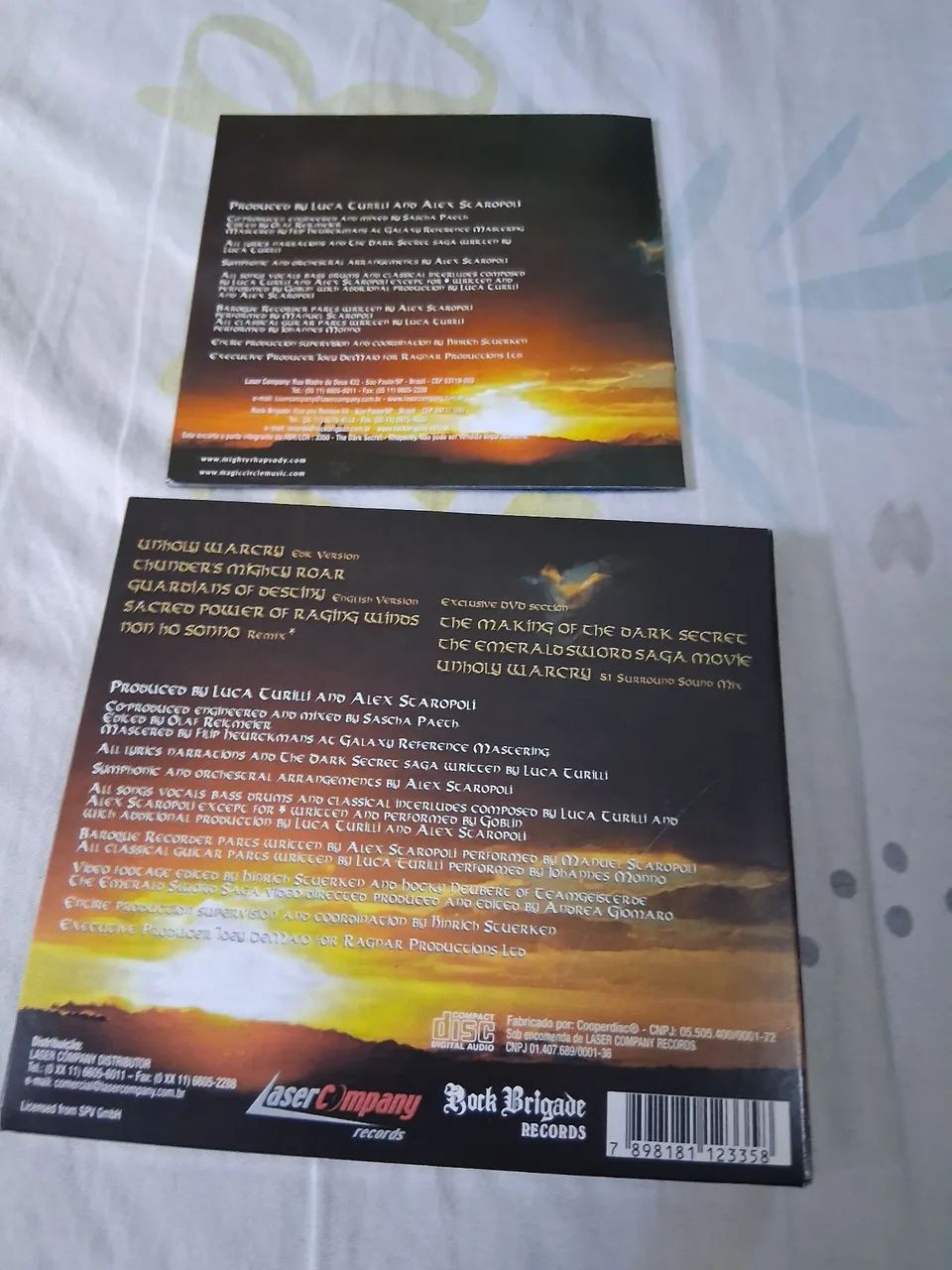 Rhapsody - The Dark Secret (Edição Limitada c/ DVD) - Foto 3