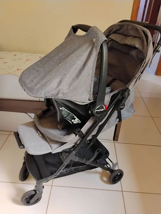 Carrinho e bebe conforto  - Foto 3