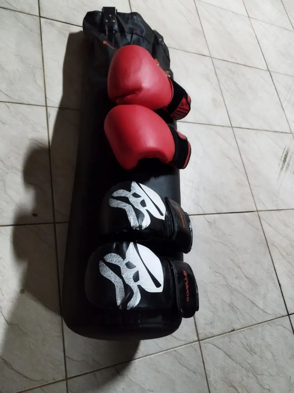 Saco boxe+ luvas - Foto 2