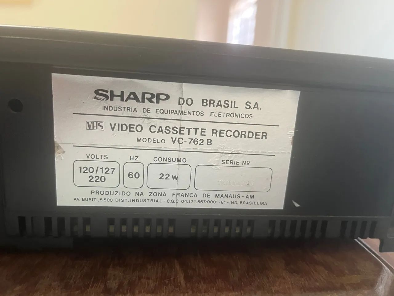VHS Sharp  - Foto 3