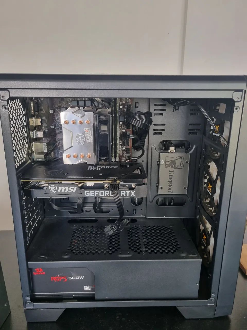 Gabinete Gamer VX Gaming - Preto - Foto 2