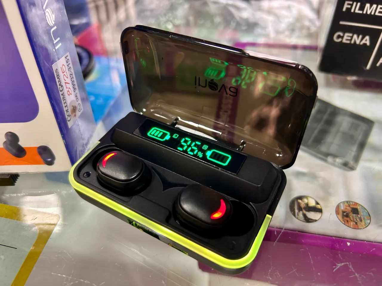 Fone Bluetooth Inova com Powerbank! - Foto 3
