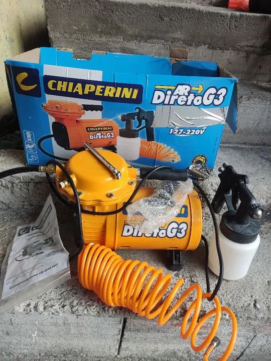 Compressor de Ar para Pintura Chiaperini Direto G3 - Novo