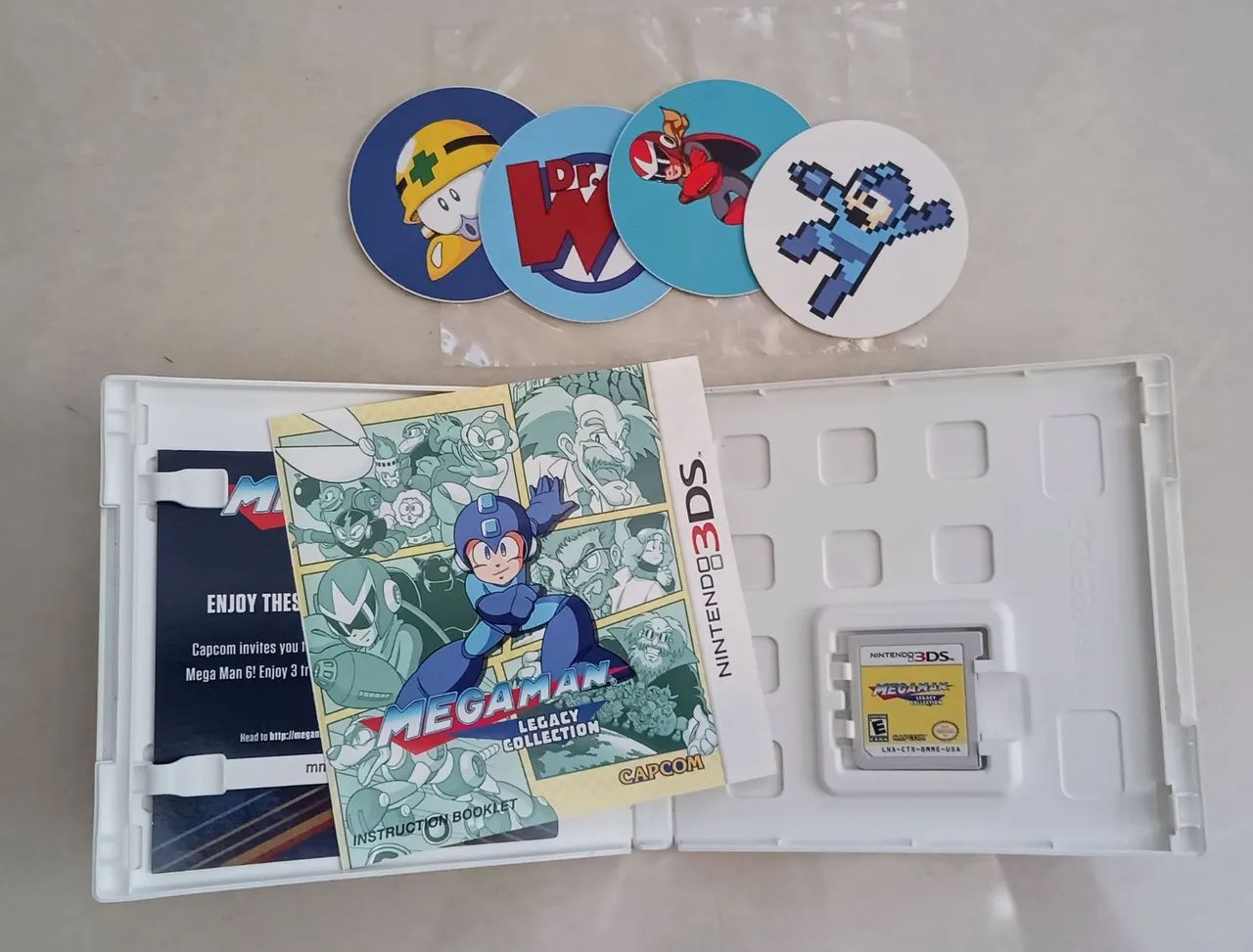 Mega Man Legacy Collection - Nintendo 3DS de Coleção + brinde