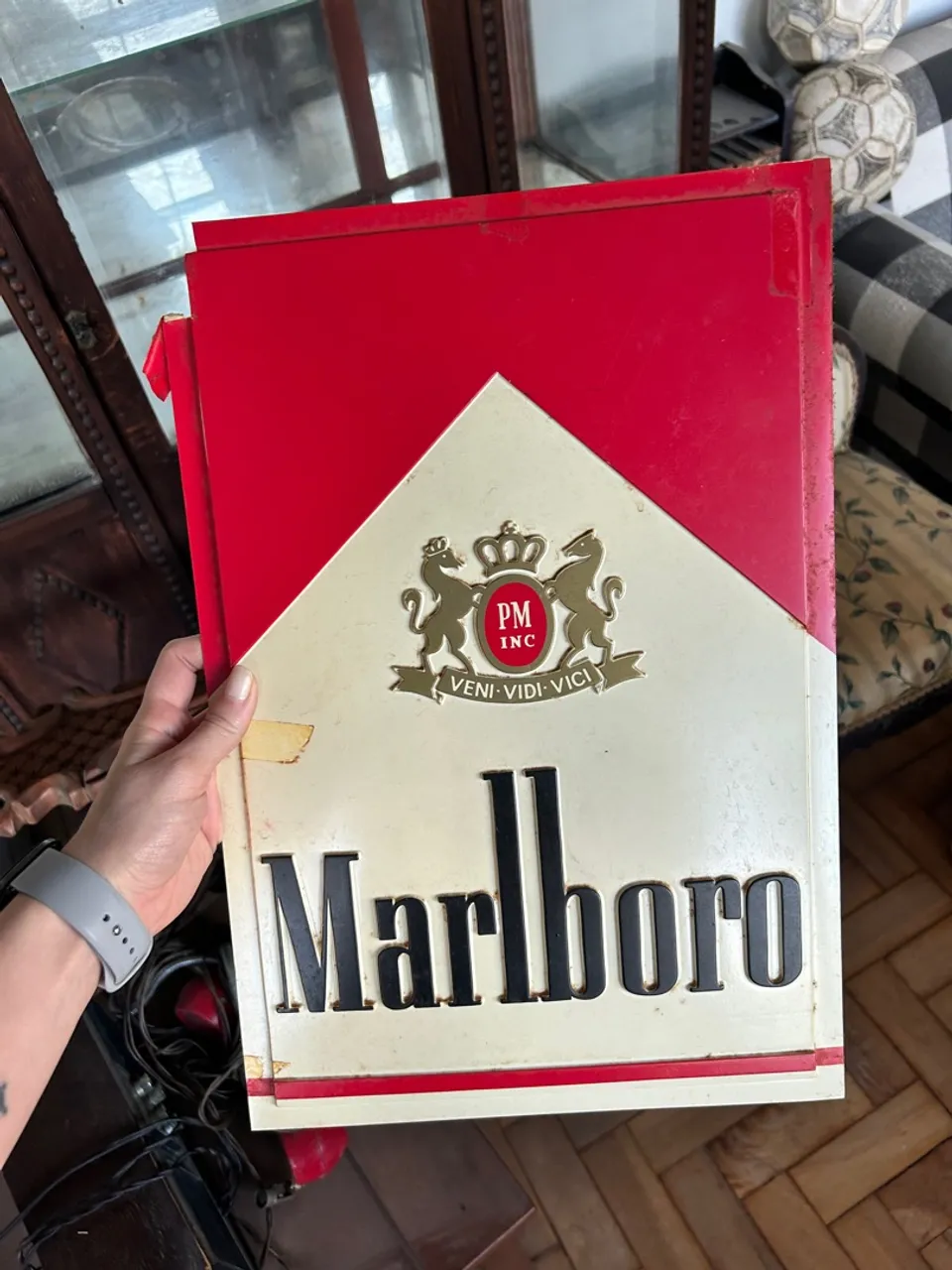 Placa Decorativa Marlboro Vintage
