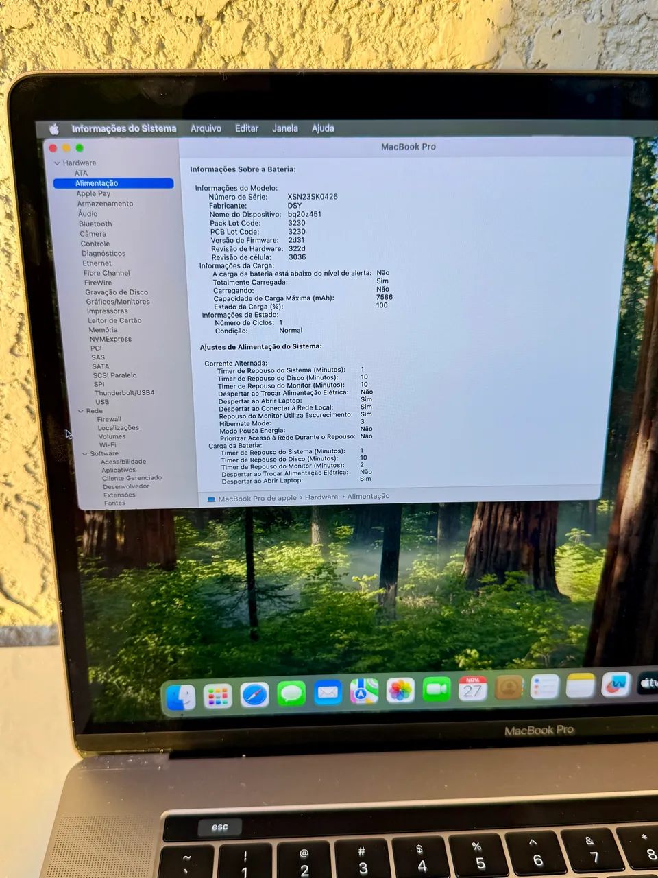 MacBook Pro 2018 15? i7 16GB RAM 256SSD Radeon Pro 555 - Notebooks