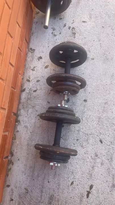Kit musculação  - Foto 4