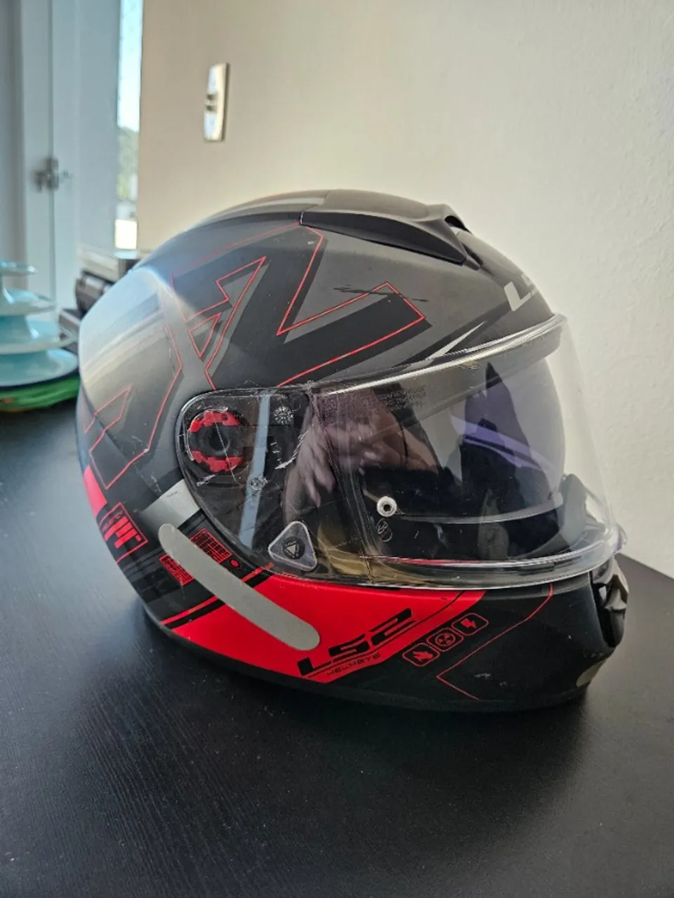 Capacete ls2 tamanho 58