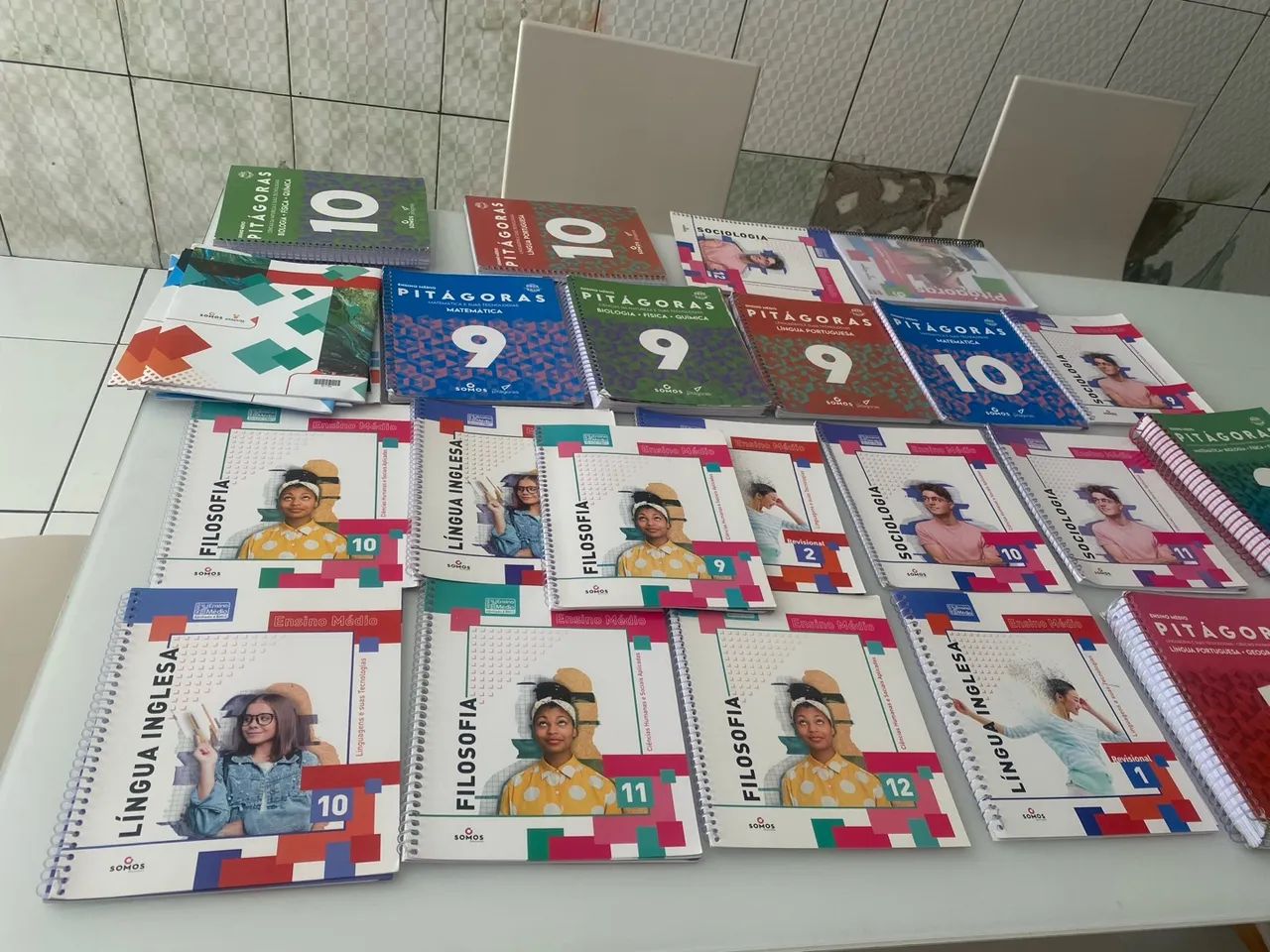 Livros Didáticos Ensino Médio - Pitágoras - Diversas Disciplinas, Livros do 3ºEM - Foto 4