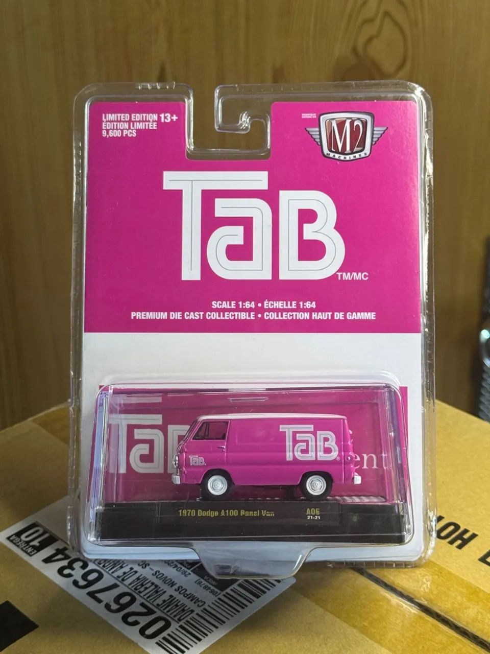Dodge A100 Panel Van 1970 - Tab M2 Machines 1:64 - Foto 3